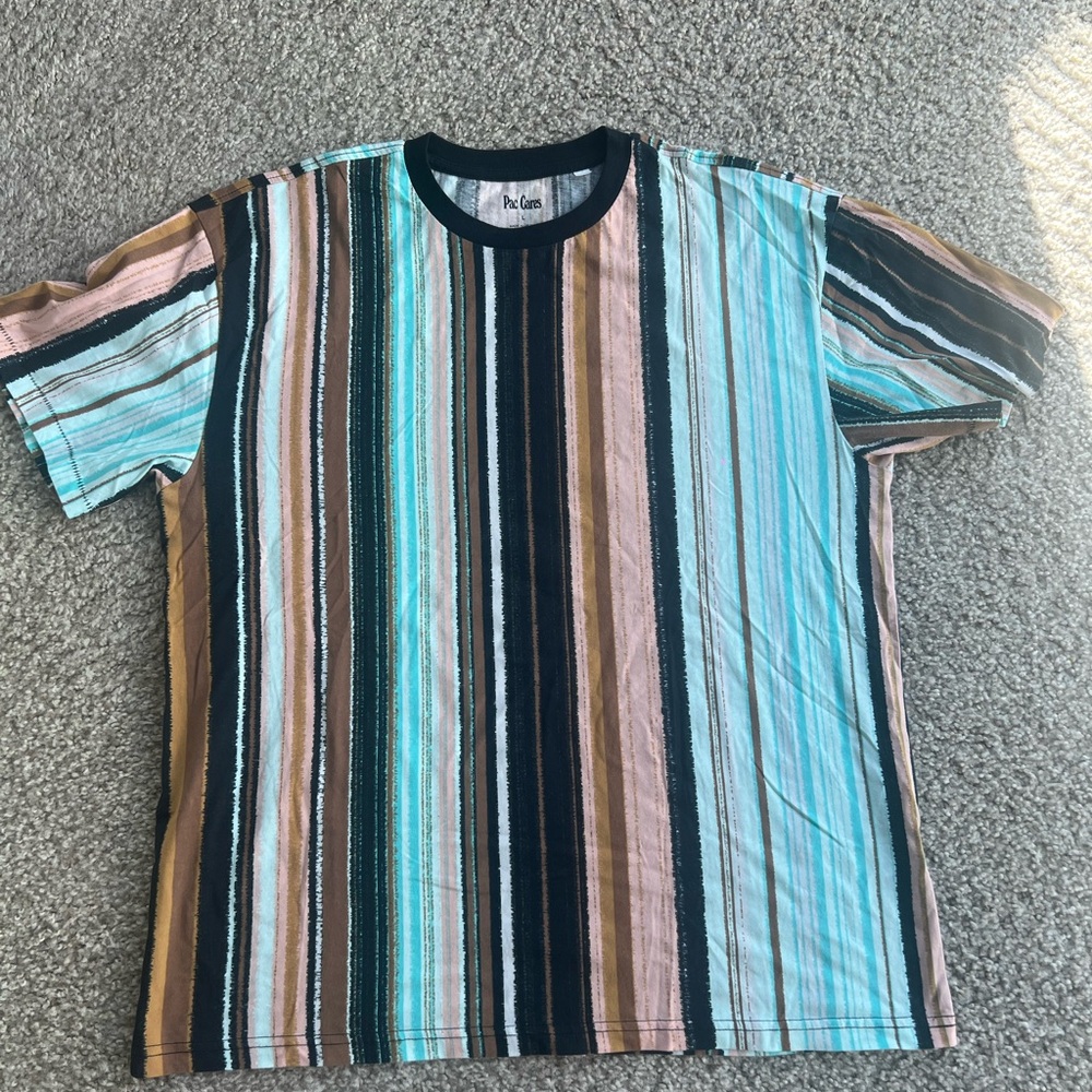 PacSun Multicolor Striped Men's Shirt